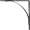 Ekena Millwork Morris Steel Bracket, Hammered Gray 3"W x 16"D x 16"H BKTM03X16X16MOHGY - alternate 3